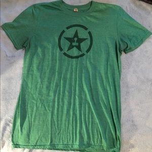 Achievement Hunter Green Logo T Shirt